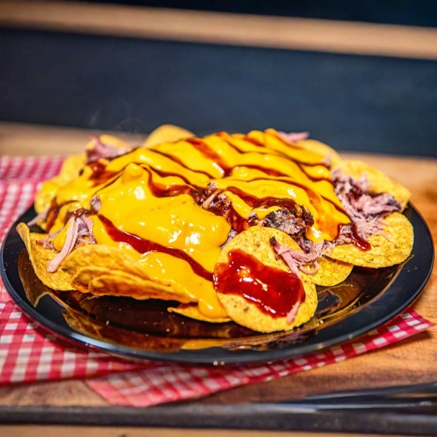 BBQ Nachos.