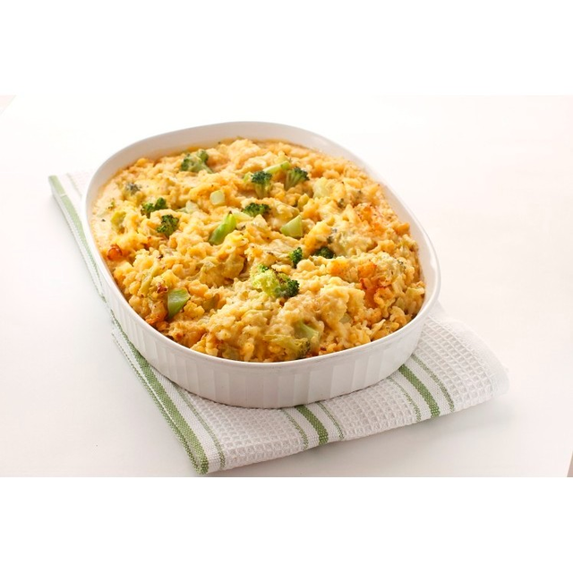 BROCCOLI RICE & CHEESE.