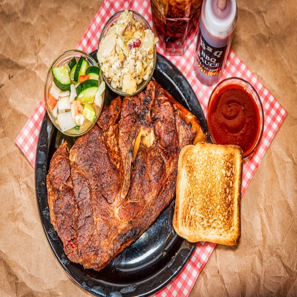 Pork Steak Plate (T).