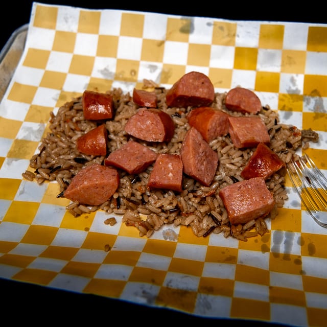 Sausage and Rice.